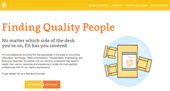 Desktop Screenshot of fitrecruiting.com